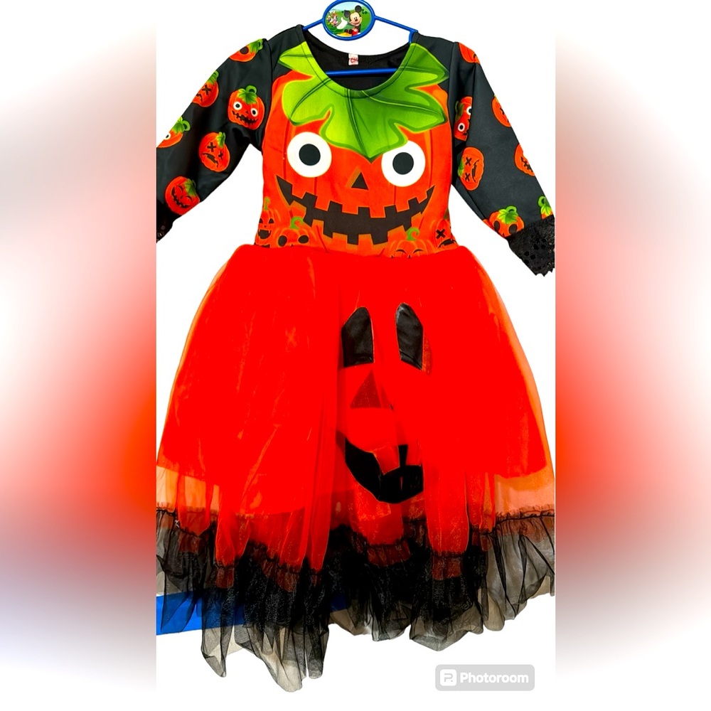 Vestido Halloween 🎃 calabaza
